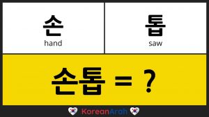 Korean Words With 손