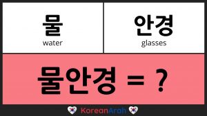 Korean Word Builder - Words With 물